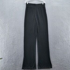 Maniere De Voir Black Straight Leg Pants